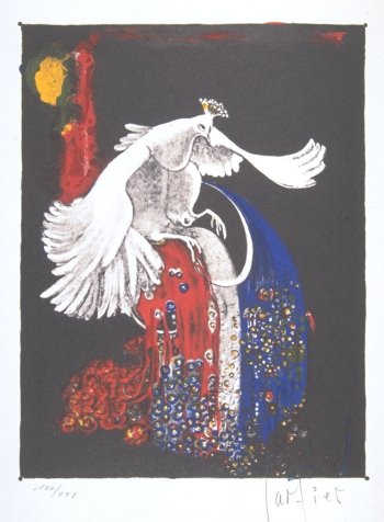 Der weisse Pfau